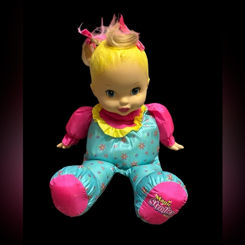Vintage 1997 Toy Biz Magic Stroller Baby, doll only